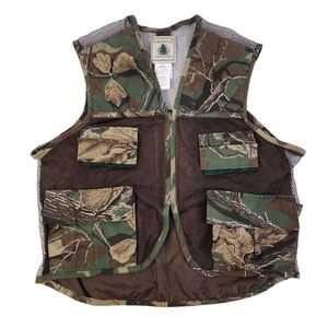 VTG Northwest Territory Camo Hunting Vest Men's M Game Bag Shells PRICE FIRM